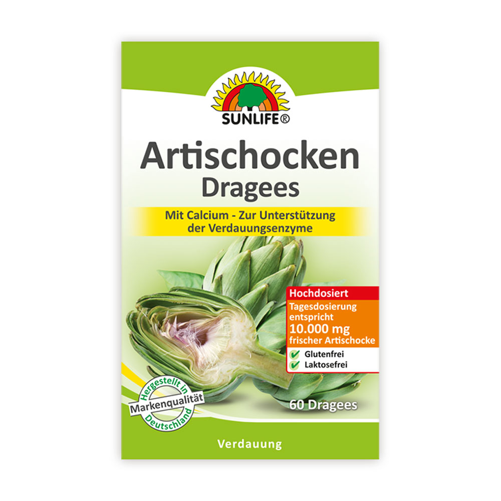 Artichoke Dragees SUNLIFE 
