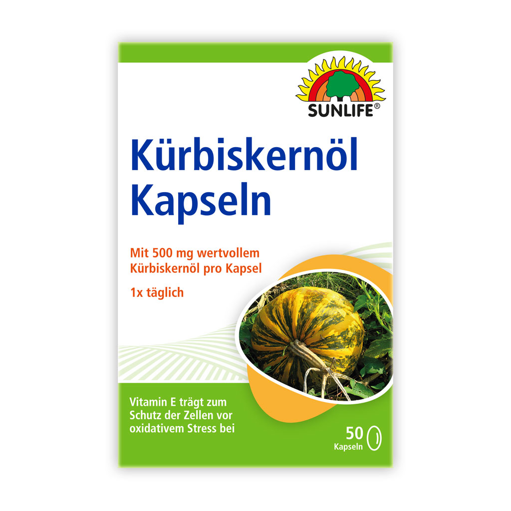 Kürbiskernöl Kapseln – SUNLIFE®