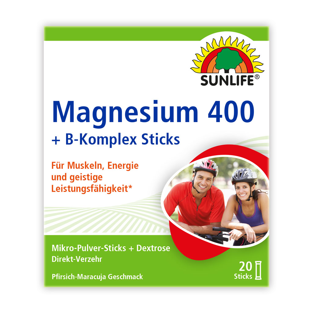 Magnesium 400 + BKomplex Sticks SUNLIFE®